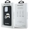 Etui Karl Lagerfeld HC 3D Rubber Double  Heads do iPhone 16 Pro Max czarny