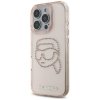 Etui Karl Lagerfeld IML Rhinestones Karl Head do iPhone 16 Pro Max różowy