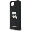 Etui Karl Lagerfeld Monogram Karl Head   Pin do iPhone 16e czarny