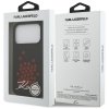 Etui Karl Lagerfeld Silicone Heart Sign  Logo MagSafe do iPhone 17 Pro czarny