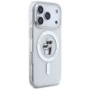 Etui Karl Lagerfeld IML Karl Choupette   Glitter MagSafe do iPhone 17 Pro przezroczysty