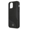 Mercedes MEHCP12LCDOBK iPhone 12 Pro Max 6,7 czarny/black hardcase Leather Perforated Area
