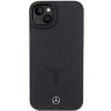 Mercedes MEHMP15S23RCMK iPhone 15 / 14 / 13 6.1 czarny/black hardcase Smooth Leather MagSafe