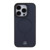 Mercedes MEHMP15L23RCMV iPhone 15 Pro 6.1 granatowy/navy hardcase Smooth Leather MagSafe