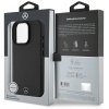 Mercedes MEHMP16X23RBARK iPhone 16 Pro Max 6.9 czarny/black hardcase Textured And Plain Leather MagSafe