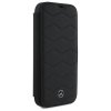 Mercedes MEBKP16X23RWRSK iPhone 16 Pro   Max 6.9 czarny/black bookcase MB Waves Leather