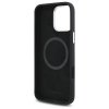 Mercedes MEHMP16X23SUGDK iPhone 16 Pro   Max 6.9 czarny/black hardcase Silicone Tonal Logo Wood Pattern MagSafe