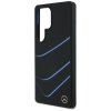 Etui Mercedes Silicone Contrasted Curves MagSafe do Samsung Galaxy S25 Ultra czarny