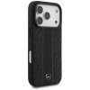 Etui Mercedes Leather Laurel Leaves      Stripes MagSafe do iPhone 17 Pro czarny