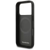 Etui Mercedes Leather The Move MagSafe   do iPhone 17 Pro czarny