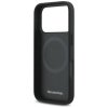 Etui Mercedes Plain Smooth Leather       MagSafe do iPhone 17 Pro czarny