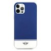 Mini MIHCP12MPCUBINA iPhone 12/12 Pro6,1 granatowy/navy hard case Stripe Collection