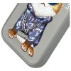Nimmy etui iPhone 15 Pro Max 6.7        szary/gray Glasses Cool Cat