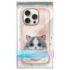 Nimmy etui iPhone 16 Pro Max 6.9        różowy/pink Big Eyed Pet 2.0 Cat