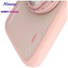 Etui Nimmy Glasses Cool Cat MagSafe do   iPhone 16 różowy