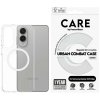 Etui CARE by PanzerGlass Flagship Urban  Combat White QI do Samsung Galaxy S25 Edge przezroczysty