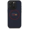 Red Bull RBHMP15X24PUILVR iPhone 15 Pro  Max 6.7 hardcase granatowy/navy Leather Red Ring MagSafe