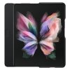 Etui Samsung EF-FF926LBEGWW Z Fold 3czarny/black Leather Flip Cover