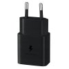 Ład. siec. Samsung EP-T1510XB 15WFast Charge + kabel USB-C/USB-C czarny/black