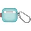 Etui Skinarma Mecha CE do AirPods 4      turkusowy