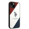 US Polo USHCP14SPSO3 iPhone 14 / 15 / 13 6,1 biały/white Tricolor Embossed
