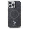 US Polo USHMP16XHOCLDPK iPhone 16Pro Max 6.9 czarny/black IML Ring MagSafe