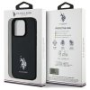US Polo USHCP15XPGEK iPhone 15 Pro Max   6,7 czarny/black Leather Embroidered DH Color