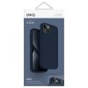 UNIQ etui Lino iPhone 14 Plus / 15 Plus 6.7 niebieski/marine blue