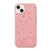 UNIQ etui Coehl Terrazzo iPhone 14 / 15/ 13 6,1 różowy/coral pink