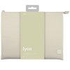 UNIQ etui Lyon laptop Sleeve 14 beżowy/seasalt light beige Waterproof RPET