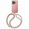 UNIQ etui Coehl Creme iPhone 16 Pro 6.3 Magnetic Charging różowy/ballet pink