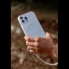 UNIQ etui Coehl Lumino iPhone 16 6.1 Magnetic Charging srebrny/sparkling silver