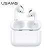 USAMS Słuchawki Bluetooth 5.0 TWS YS series bezprzewodowe biały/white BHUYS01