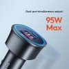 USAMS Ład. sam. 1xUSB+1xUSB-C C26 95W(only head) Fast Charge czarny/black CC146TC01 (US-CC146)
