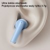 USAMS Słuchawki Bluetooth 5.3 TWS US14 Series Dual mic bezprzewodowe niebieskie/blue BHUUS03