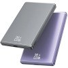 USAMS Powerbank indukcyjny 5000mAh 20WFast Charge ciemnoszary/dark grey Magsafe 10KCD22001 (US-CD220)