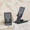USAMS Składany stojak biurkowy natelefon/tablet czarny/black ZJ073ZJ01 (US-ZJ073)