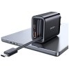Ładowarka sieciowa USAMS Xiang Series    CC299 65W 1xUSB-C 1xUSB-A + kabel USB-C biały