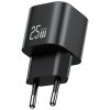 Ładowarka sieciowa USAMS JC Series CC289 25W GaN Mini Fast Charger USB-C czarny
