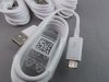 SAMSUNG EP-DG925UWE ORYGINALNY KABEL USB - MICRO USB FAST CHARGE dł.1,2m SAMSUNG GALAXY A3 A5 A7 2016 (biały)