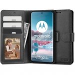 OTWIERANE KSIĄŻKOWE ETUI FUTERAŁ TECH-PROTECT  WALLET MOTOROLA EDGE 40 NEO BLACK