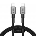 TECH-PROTECT ULTRABOOST DNA TYPE-C KABEL  PD100W/5A 100CM IRON GREY