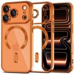 Etui Magnetyczne Tech-Protect MagFlex MagSafe do iPhone 17 Pro Shiny Cosmic Orange