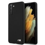 Etui BMW BMHCS21MMSILBK S21+ G996czarny/black Silicone M Collection