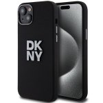 DKNY DKHCP15MSMCBSK iPhone 15 Plus / 14Plus 6.7 czarny/black hardcase Liquid Silicone Metal Logo