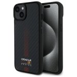 Red Bull RBHMP14S24CFGSMK iPhone 14 6.1 hardcase czarny/black Carbon Fiber Power Bar MagSafe