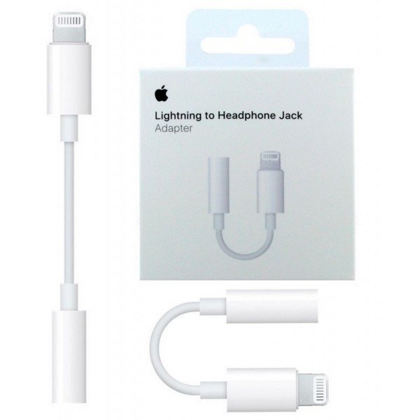 Adapter APPLE MMX62ZM A blister Lightning na jack 3,5mm ADAPTERY