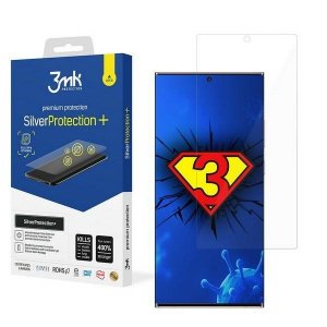3MK Silver Protect+ Samsung N986 Note 20 Ultra 5G Folia Antymikrobowa montowana na mokro 