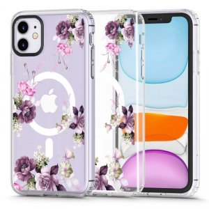 TECH-PROTECT MAGMOOD MAGSAFE IPHONE 11 SPRING FLORAL