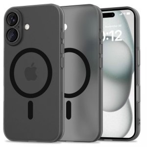 ETUI TECH-PROTECT  MAGSLIM MAGSAFE IPHONE 16 MATTE/BLACK